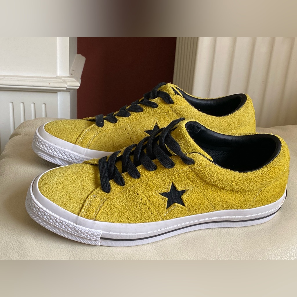 Converse One Star 45 Anniversary Men's Shoes Size 7 Bold Citron
